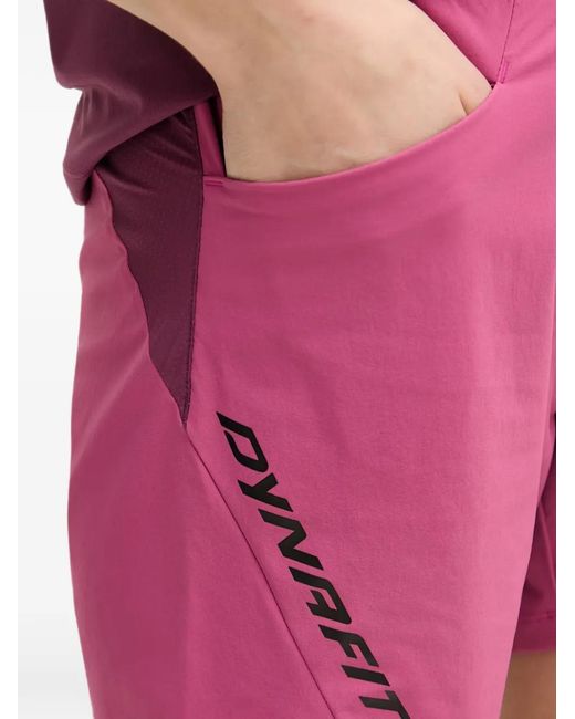Dynafit Pink Shorts Mit Elastischem Bund