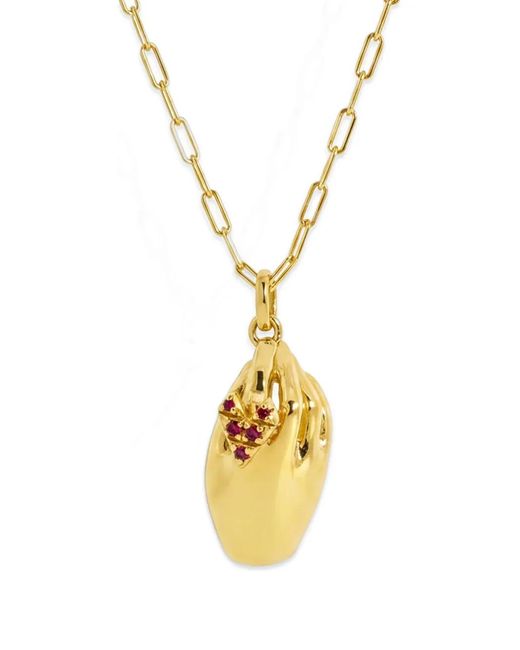 Di Volpe Metallic Ma Che Vuoi Ruby Necklace