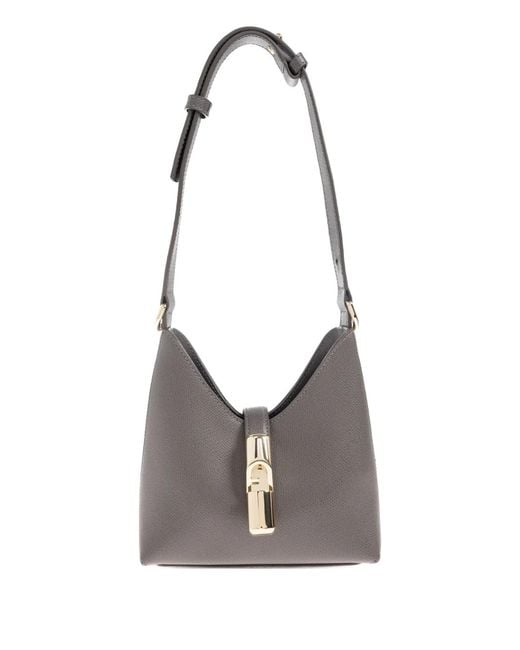 Furla White Mini Iride Shoulder Bag