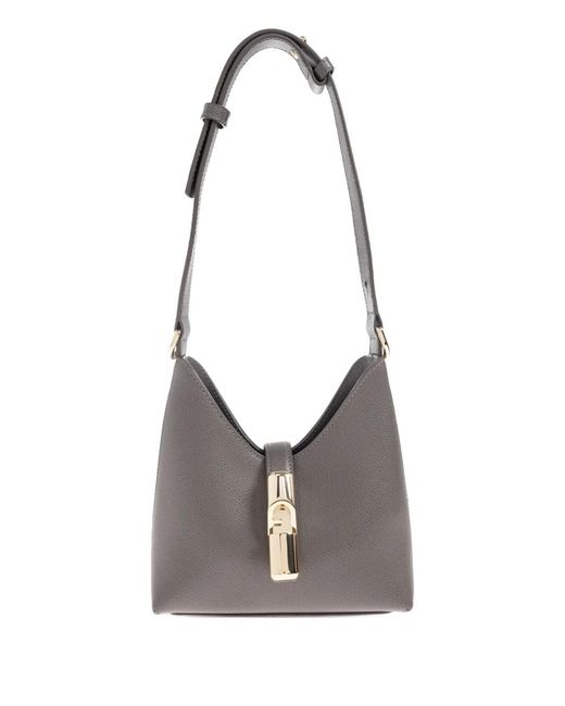 Furla White Mini Iride Shoulder Bag