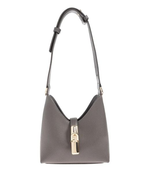 Furla White Mini Iride Shoulder Bag