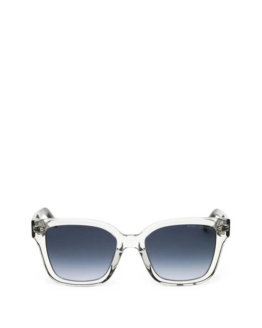 Marc Jacobs Blue Square-Frame Sunglasses