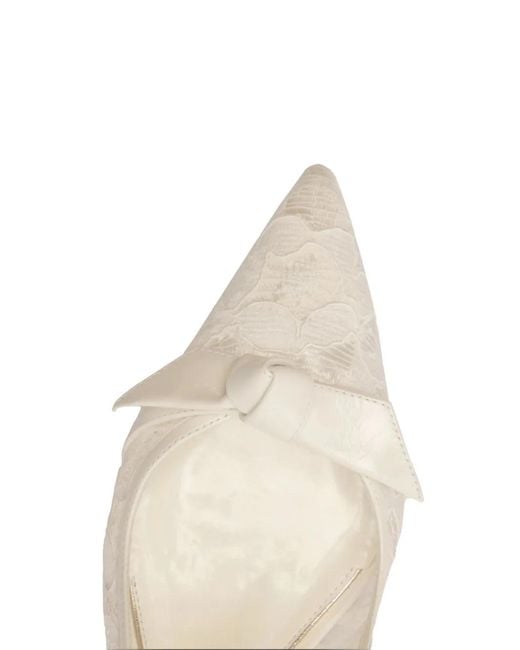 Alexandre Birman White 60Mm Clarita Heeled Pumps