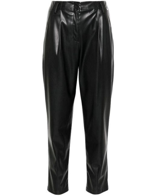 Pantalon fuselé à coupe courte Liu Jo en coloris Black