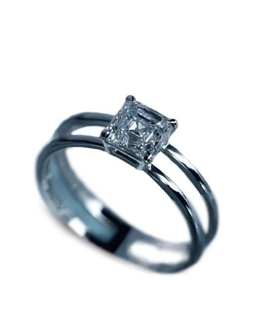 SOLO for Diamonds Brown Bague Double À Diamants