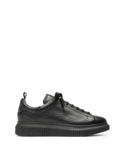 Officine Creative Black Krace 018 Lace-Up Sneakers for men
