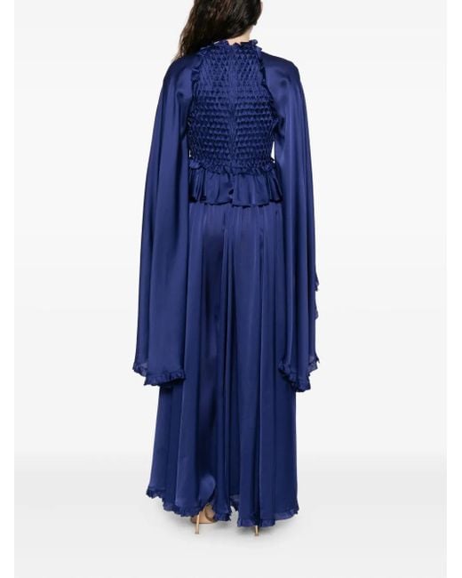 Zimmermann Hypnotic スモック ドレス Blue