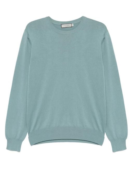 Canali Fein Gestrickter Pullover in Green für Herren