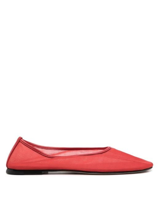 Dear Frances Red Balla Ballet Flats
