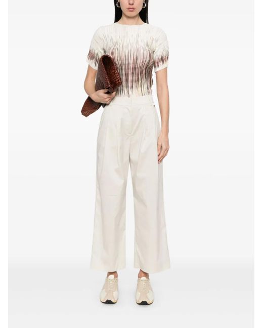 Herno White Pants