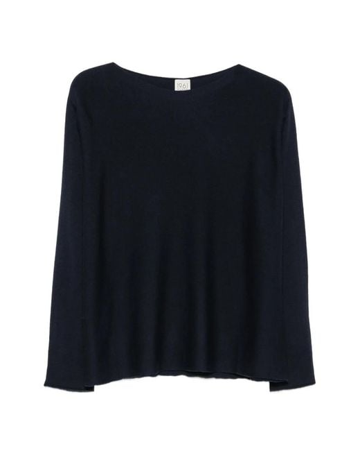 19.61 MILANO Black Fine-Knit Sweater