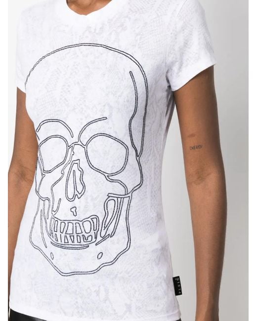 Philipp Plein Sexy Pure Fit Tシャツ White