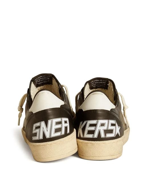 Golden Goose Deluxe Brand Brown Ball Star Trainers for men