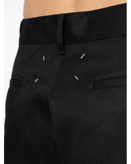 メンズ Maison Margiela テクスチャード パンツ Black