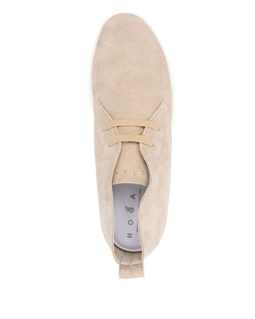 Hogan Natural Suede Sneakers for men