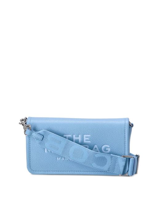 Marc Jacobs Blue The Mini Bag Leather Crossbody Bag