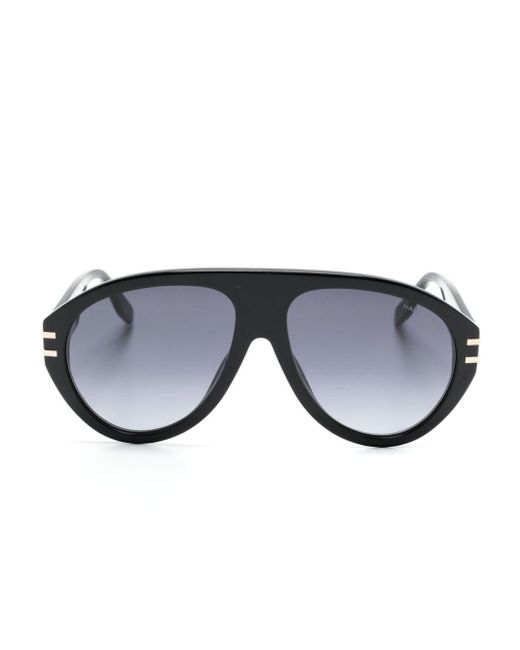 Marc Jacobs Blue 747s Shield-frame Sunglasses for men