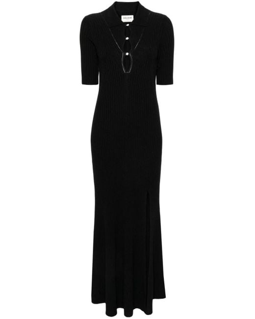 Vestido largo Lysa Zadig & Voltaire de color Black