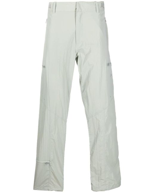 Bianco Farfetch Abbigliamento Pantaloni e jeans Pantaloni Pantaloni chinos Pantaloni con stampa 