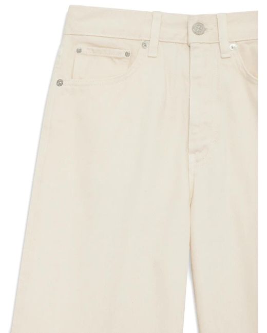 Anine Bing White Brie Jean