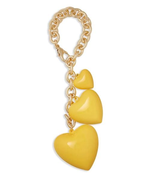Roxanne Assoulin Metallic The Puffy Tripple Heart Bag Accessory