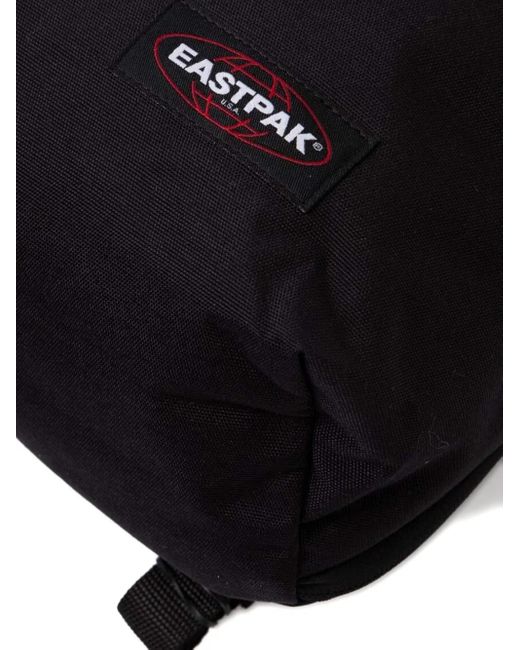 Eastpak Black Roll-Top Buckle Backpack