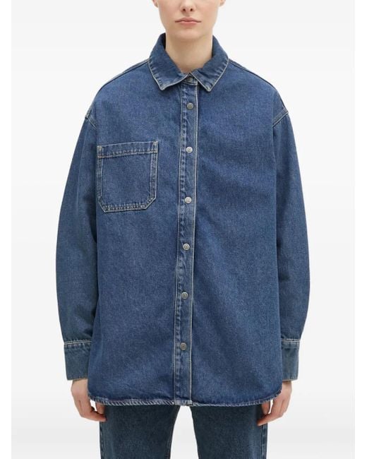 Ksubi Subway Pocket Denim Shirt in Blue | Lyst