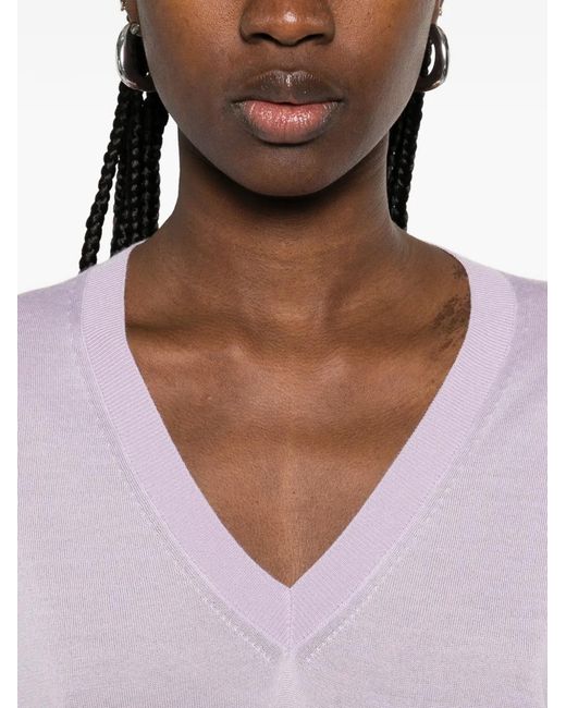 Fabiana Filippi Pink Cashmere Silk Jersey