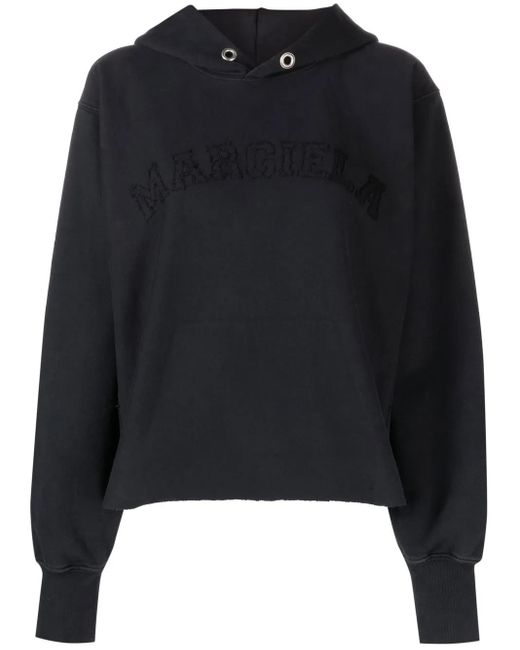 Maison Margiela Black Cotton Sweatshirt