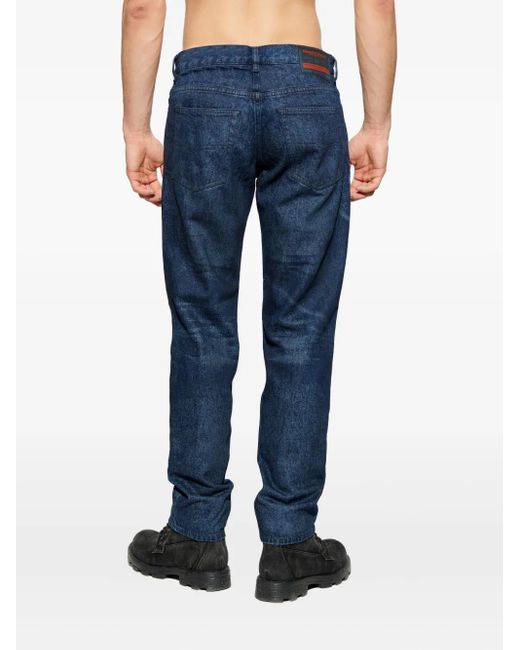 DIESEL Blue Regular Jeans Regular Waist 2023 D-Finitive for men