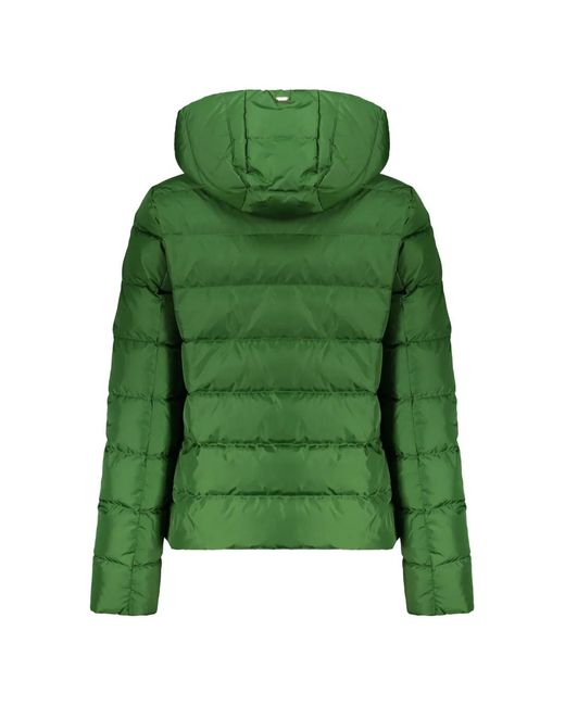 Herno Green Hooded Down Jacket