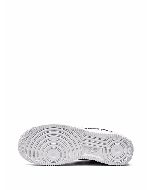 Nike White Air Force 1 Low '07 Paisley" Sneakers