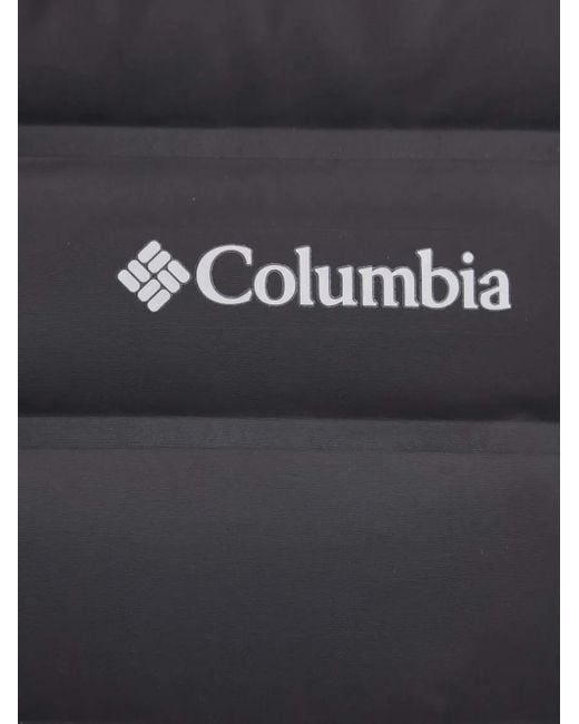 メンズ Columbia キルティング フーデッドジャケット Gray