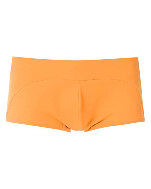 Amir Slama Orange Slip De Bain Classique for men
