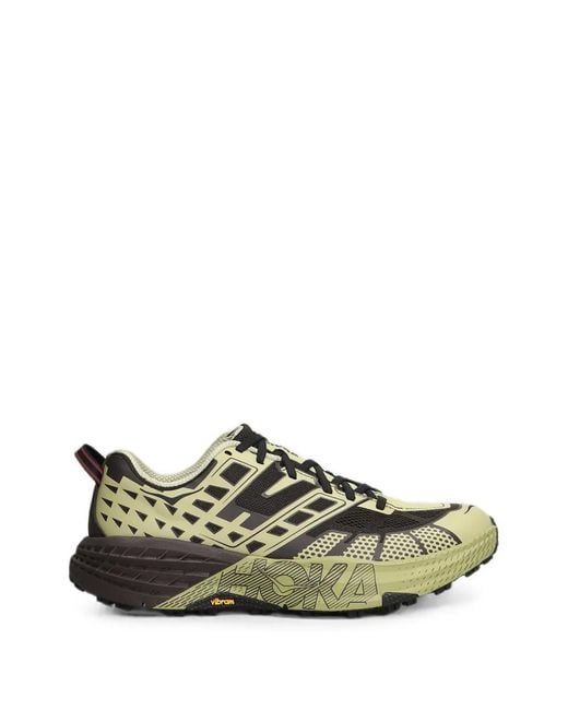 Hoka One One Green Speedgoat 2 Sneakers