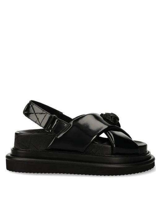 Kurt Geiger Black Orson Sandals