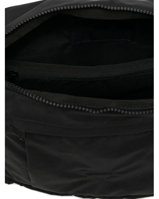 Juun.J Black Logo-Embroidered Shoulder Bag for men