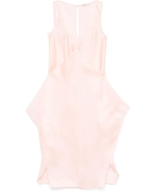 Khaite Pink Kenith Maxi Dress