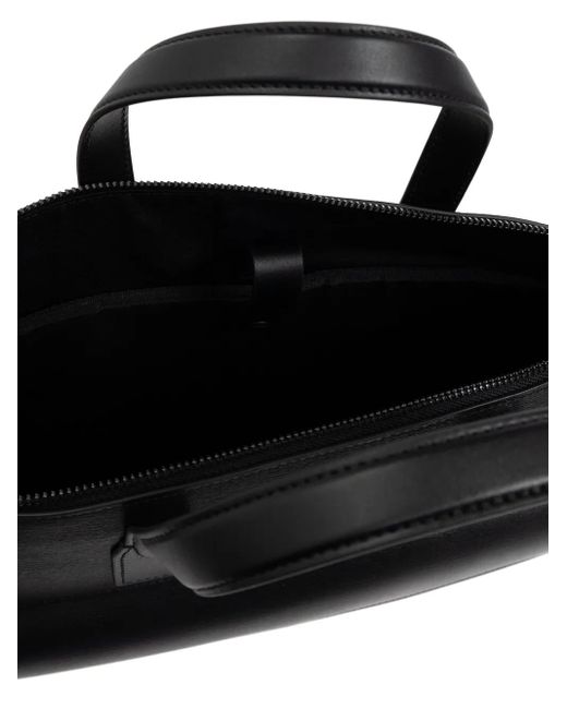 Paul Smith Leren Laptoptas in het Black voor heren