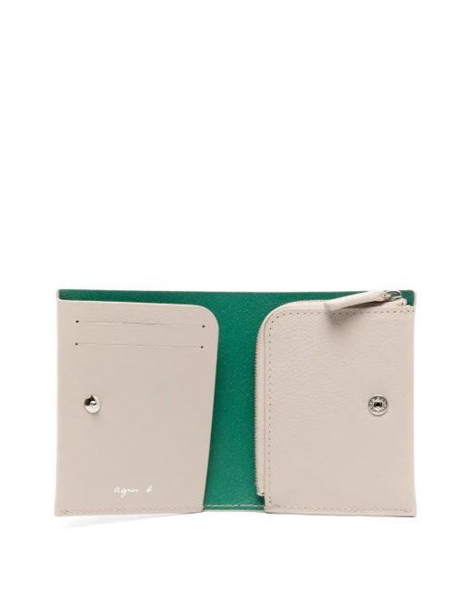 Agnes B. Natural Leather Wallet for men