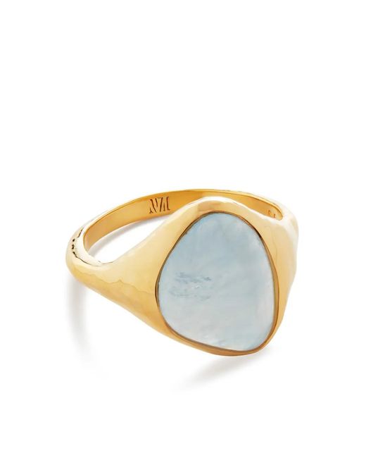 Monica Vinader Metallic Rio Gemstone Ring