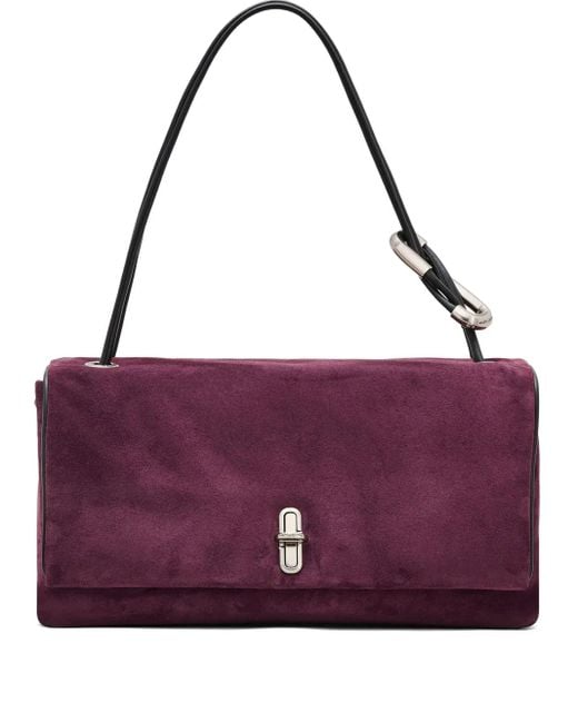 Marc Jacobs Purple Large The Dual Shoulder Bag