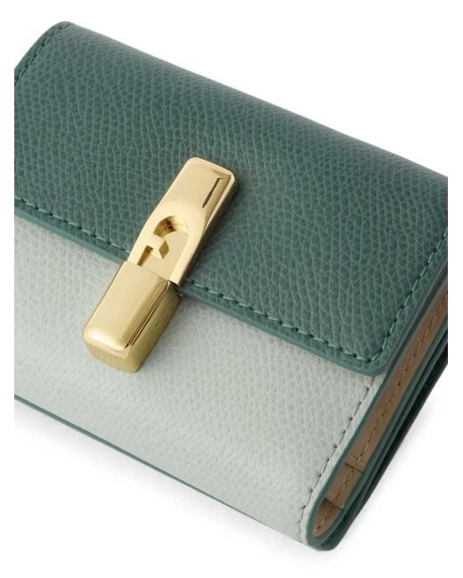 Furla Green Iride Compact Wallet S