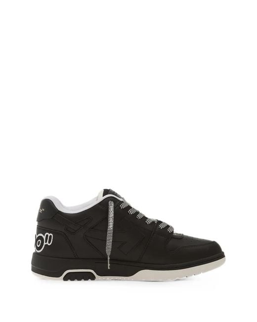 Off-White c/o Virgil Abloh Black Out Of Office Lace-Up Sneakers for men