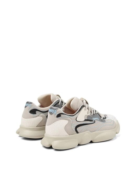 Camper White Karst Panelled Sneakers