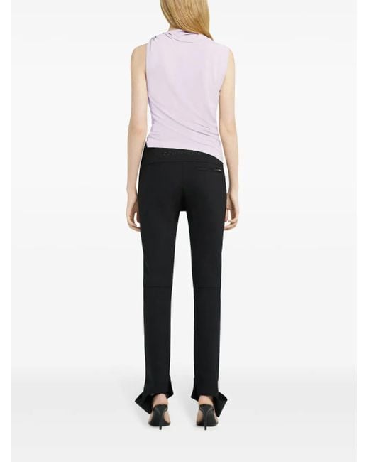 Top Drapeado Courreges de color Pink