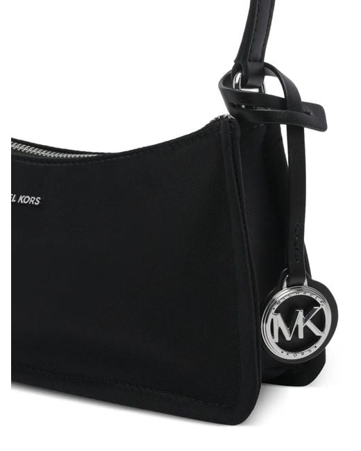 MICHAEL Michael Kors Black Petit Sac À Bandoulière Zadie À Breloque Logo