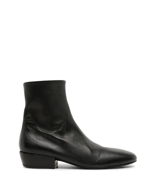 Marsèll Black Zip-Fastening Boots for men