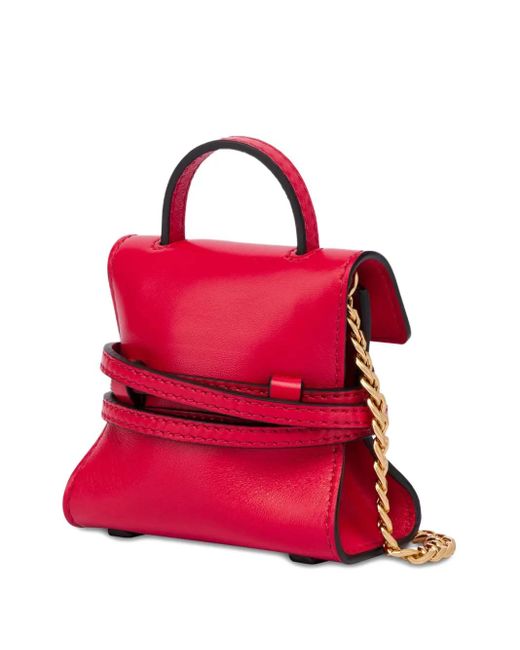 Moschino Red Bag Keyring