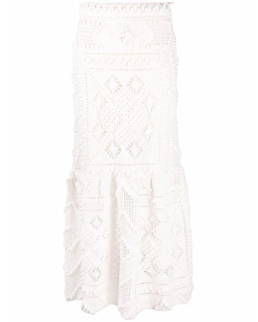 zimmermann white skirt